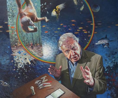 Hes A Natural—david Attenborough Picture Is Star Of The Show At Royal