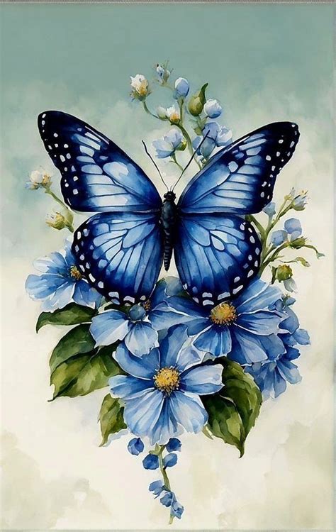 Pin By Lotus On Butterfly In Butterfly Art Painting Beautiful