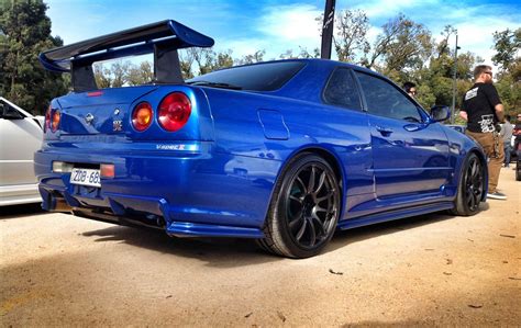 Nissan Skyline Gtr Wallpapers Blue Wallpaper Cave