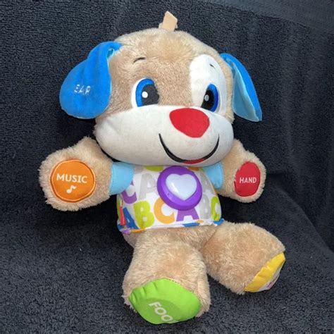 Fisher Price Laugh And Learn Smart Stages Educational Puppy Dog Plush