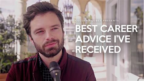 Best Career Advice I Ve Ever Received Sebastian Stan Golden Globes