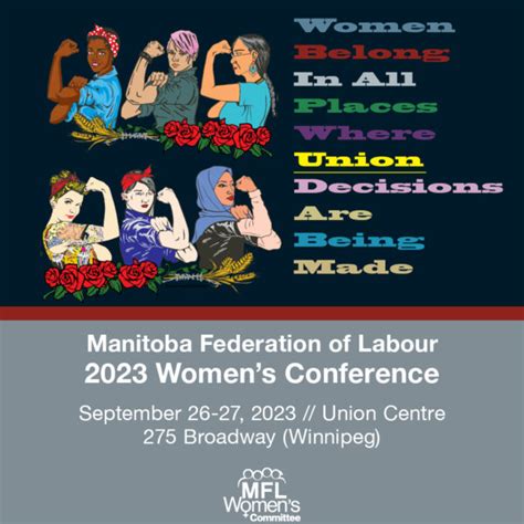 2023 Mfl Womens Conference Manitoba Federation Of Labour