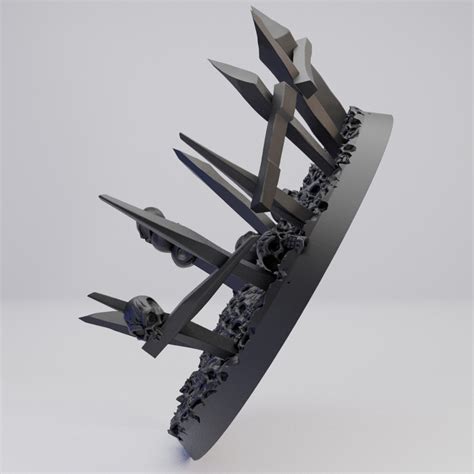 Hot Goblin スカルベース mm D Alt ミニチュア ホットゴブリン 骸骨 地形