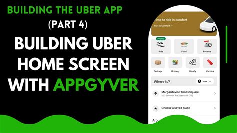 Building The Uber App Using Appgyver And Xano Part Youtube