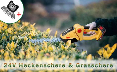 Gartenschere Akku 2 In 1 Schnurlose Grasschere Heckenschere