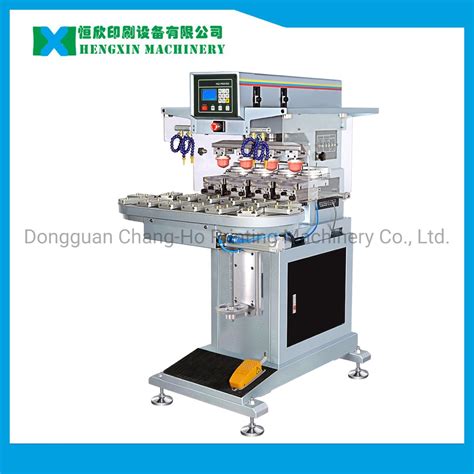 Color Conveyor Pad Printing Equipment China Golf Ball Pad Printer