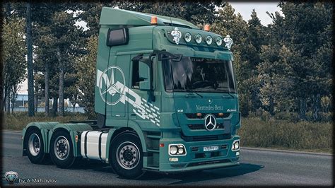 Mb Actros Mp Multicolor Skinpack V Ets Mods Ets Map Euro