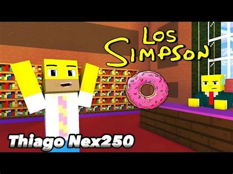 los simpsom Minecraft el sr Burns necesita un suplente animación