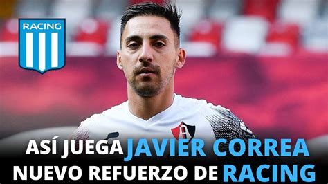 ASI JUEGA JAVIER CORREA NUEVO REFUERZO DE RACING YouTube