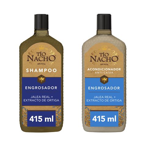 Shampoo E Condicionador Tio Nacho - Kit Shampoo y Acondicionador Tío Nacho Engrosador x 415 ml - Farmacity