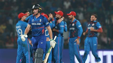 England V Afghanistan Defending Champions Slip To Shock Defeat At