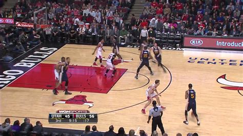 Utah Jazz Vs Chicago Bulls March Nba Season Youtube