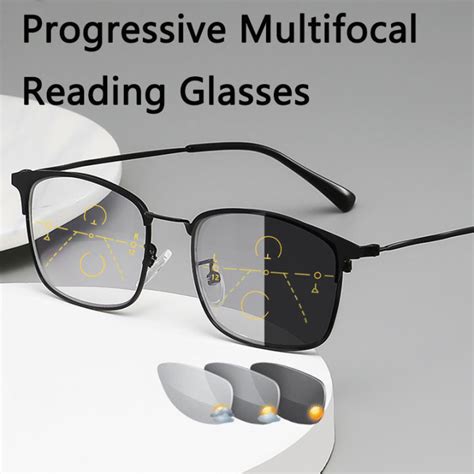 Wgbfg Progressive Bifocal Multifocal Reading Glasses Ultra Light Tr