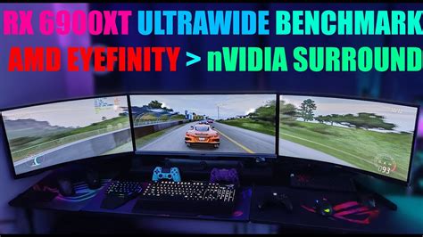 Amd Rx 6900 Xt Forza Horizon 5 Super Ultrawide 8560x1440p Benchmark Youtube