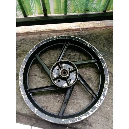 Jual Velg Bajaj Pulsar 180cc Original Bawaan Motor Bgian Blkng Shopee