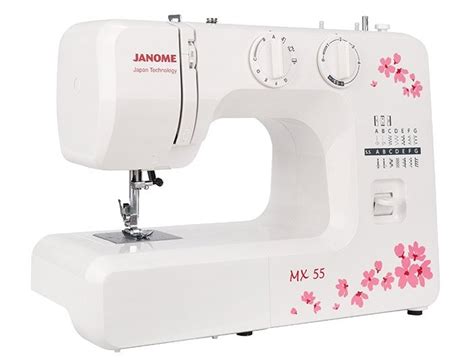 Электромеханическая швейная машина Janome MX 55 по цене 10 560 руб. в ...