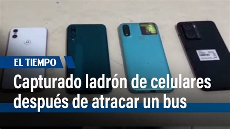 La Polic A De Soacha Capturo A Ladr N De Celulares Que Momentos Antes