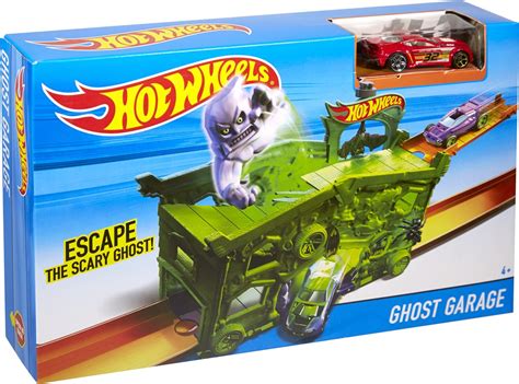 Hot Wheels Ghost Garage Racebaan Hot Wheels Autootjes Baan Bol