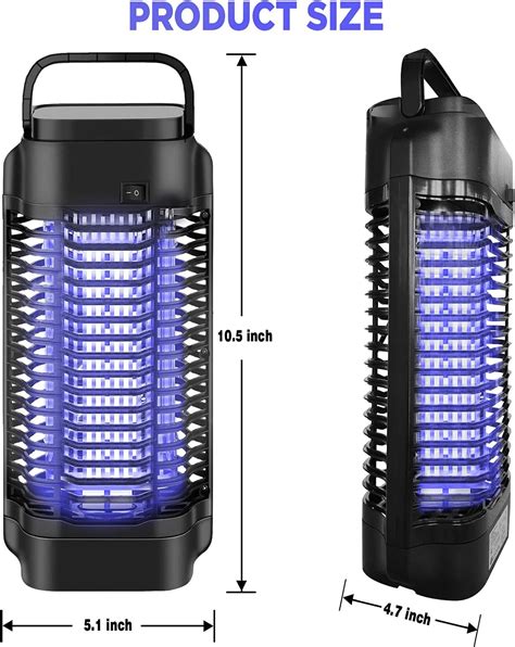 Exterminador de insectos Potente matamosquitos eléctrico para