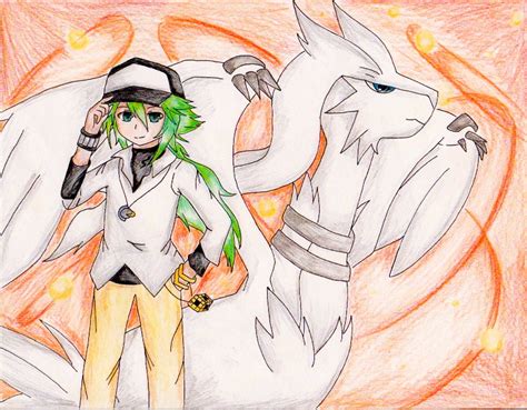 N and Reshiram by Cynder2012 on DeviantArt