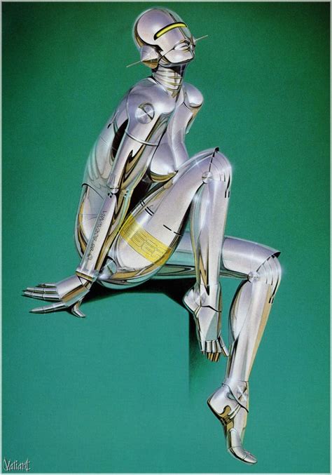 Rule 34 Female Hajime Sorayama Nude Pinup Robot Shiny Solo