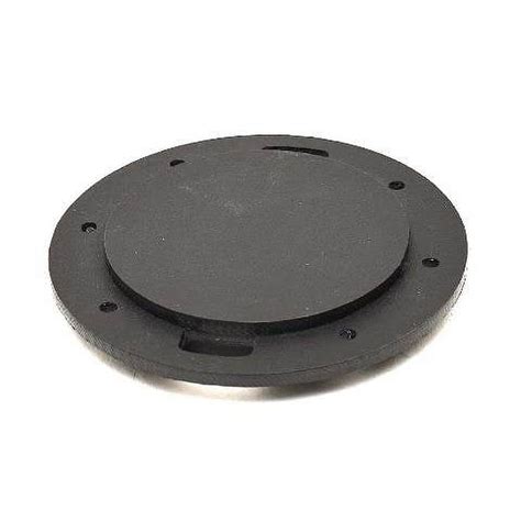 Lowe Boat Deck Plate 2128329 Ski Pylon 2 12 Inch Black Starboard