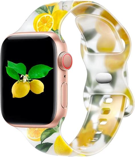 Maledan Yumuşak Silikon Kayış Apple Watch Kayışı ile Uyumlu 38 mm 40 mm