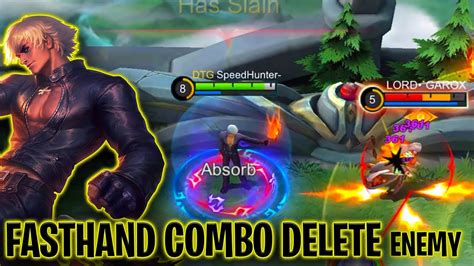 Gusion Combo Best Build 2021 Gameplay Gusion Fast Hand Youtube