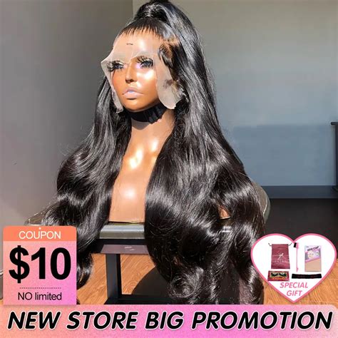 Perruque Lace Frontal Wig Br Silienne Naturelle Body Wave Cheveux