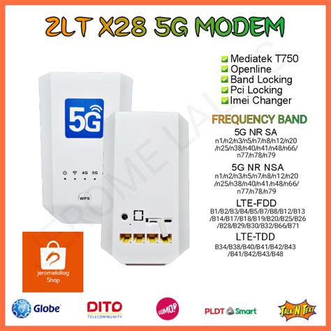 ZLT X28 5G MODEM OPENLINEE Shopee Philippines