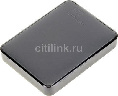 Обзор товара внешний диск HDD WD Elements Portable WDBU6Y0040BBK-WESN ...