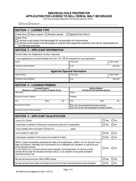 Fillable Online Individual Application Form Application For License