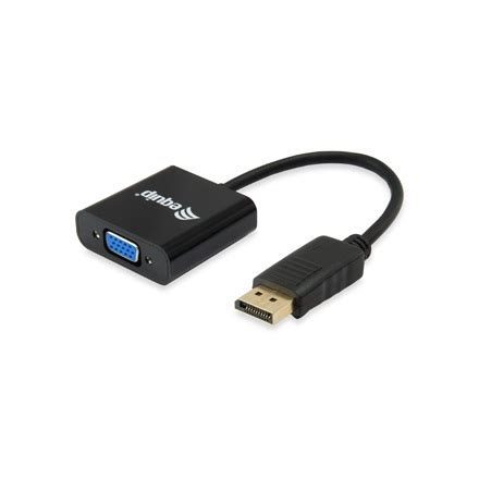 Equip Átalakító 133435 DisplayPort VGA apa anya fekete