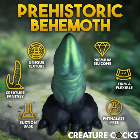 Creature Cocks Dickosaur Dinosaur Silicone Tentacle Dildo