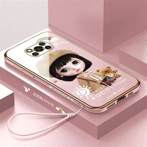 Beret Girl Casing For Xiaomi Poco X X Pro X Nfc Poco X Pro Poco M