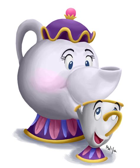 All Hearts - Mrs. Potts and Chip by LynxGriffin on DeviantArt