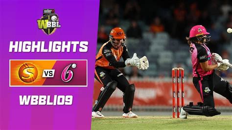 Perth Scorchers V Sydney Sixers Wbbl09 The Global Herald