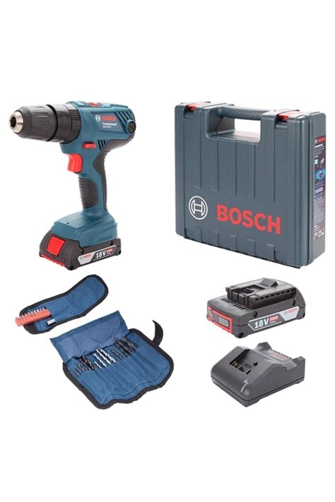 Bosch Gsb 180 li 2x2 0ah Çift Akülü Darbeli Matkap Ve Vidalama 23