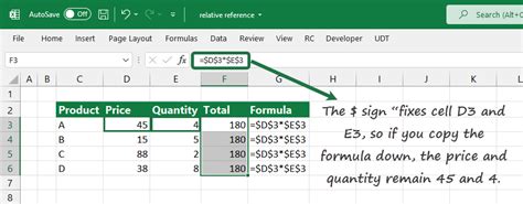 How To Use Relative Reference In Excel Excel Bootcamp