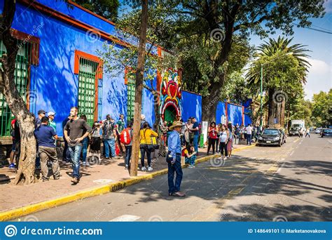 Ciudad De M Xico M Xico 26 De Octubre De 2018 Frida Kahlo Museum En