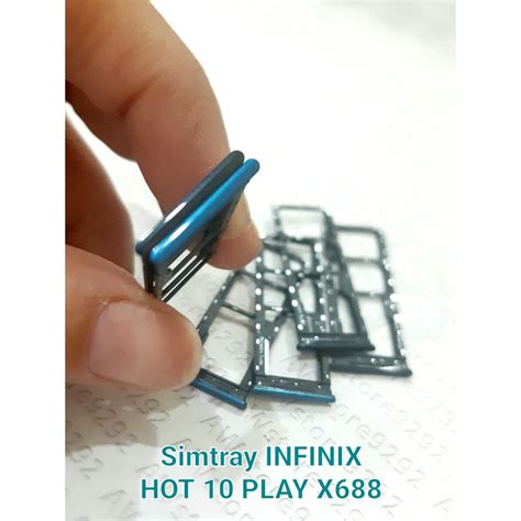 Jual Sim Tray Infinix Hot Play X Tempat Sim Hp Shopee Indonesia