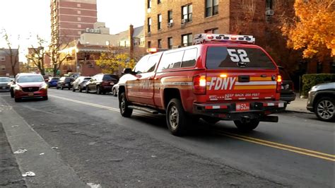 FDNY Engine 8 Ladder Battalion Responding Everybody Goes 57 OFF