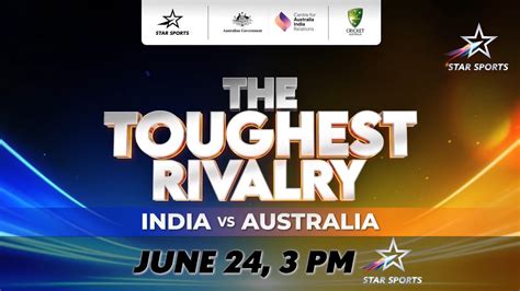 The Toughest Rivalry India Vs Australia Ft Gavaskar Hayden Harbhajan Mon 24 Jun 3 Pm