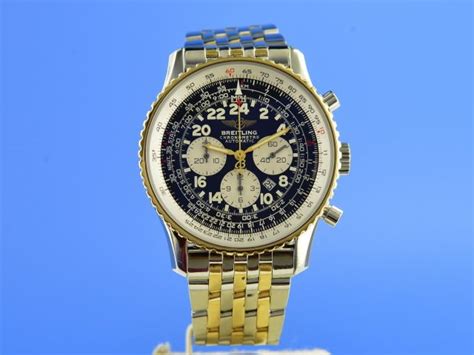 Breitling Navitimer Cosmonaute Chronograph Stahl Gold D D