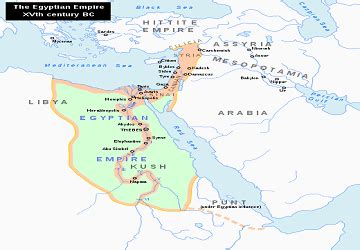 Ancient Egypt Empire Map