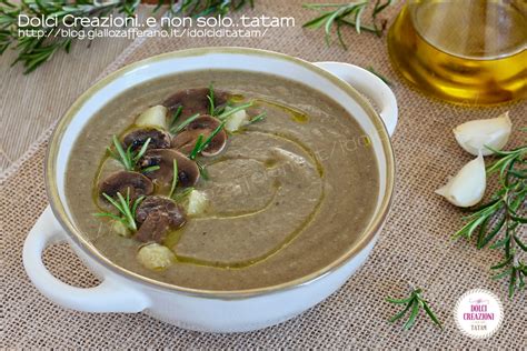 Crema Di Funghi E Patate Con Porcini E Champignon