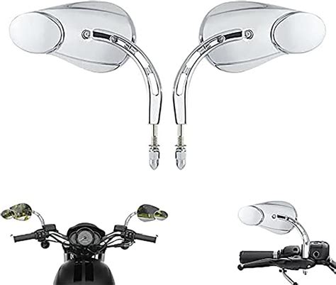 Amazon Wowtk Rearview Mirrors Split Vision Mirrors For Harley