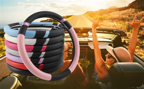 Amazon Cxtiy Sun Protection Steering Wheel Cover For Women Non