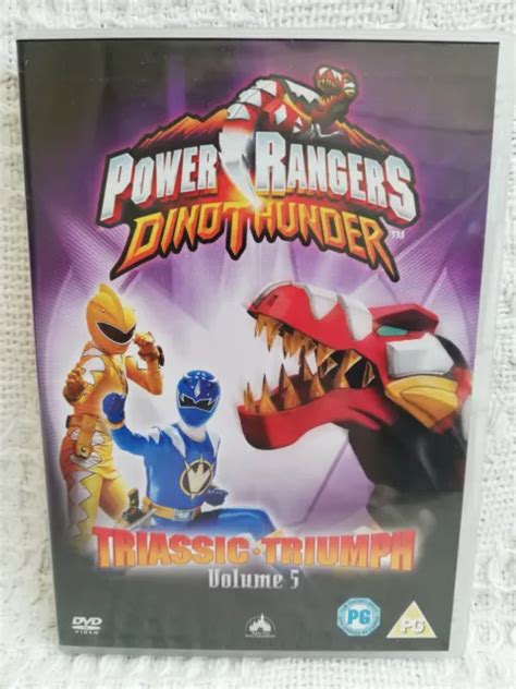 Power Rangers Dino Thunder Triassic Triumph Vol Region Dvd