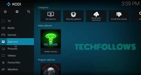 Cómo configurar el PVR IPTV Simple Client en Kodi tecnoespectro